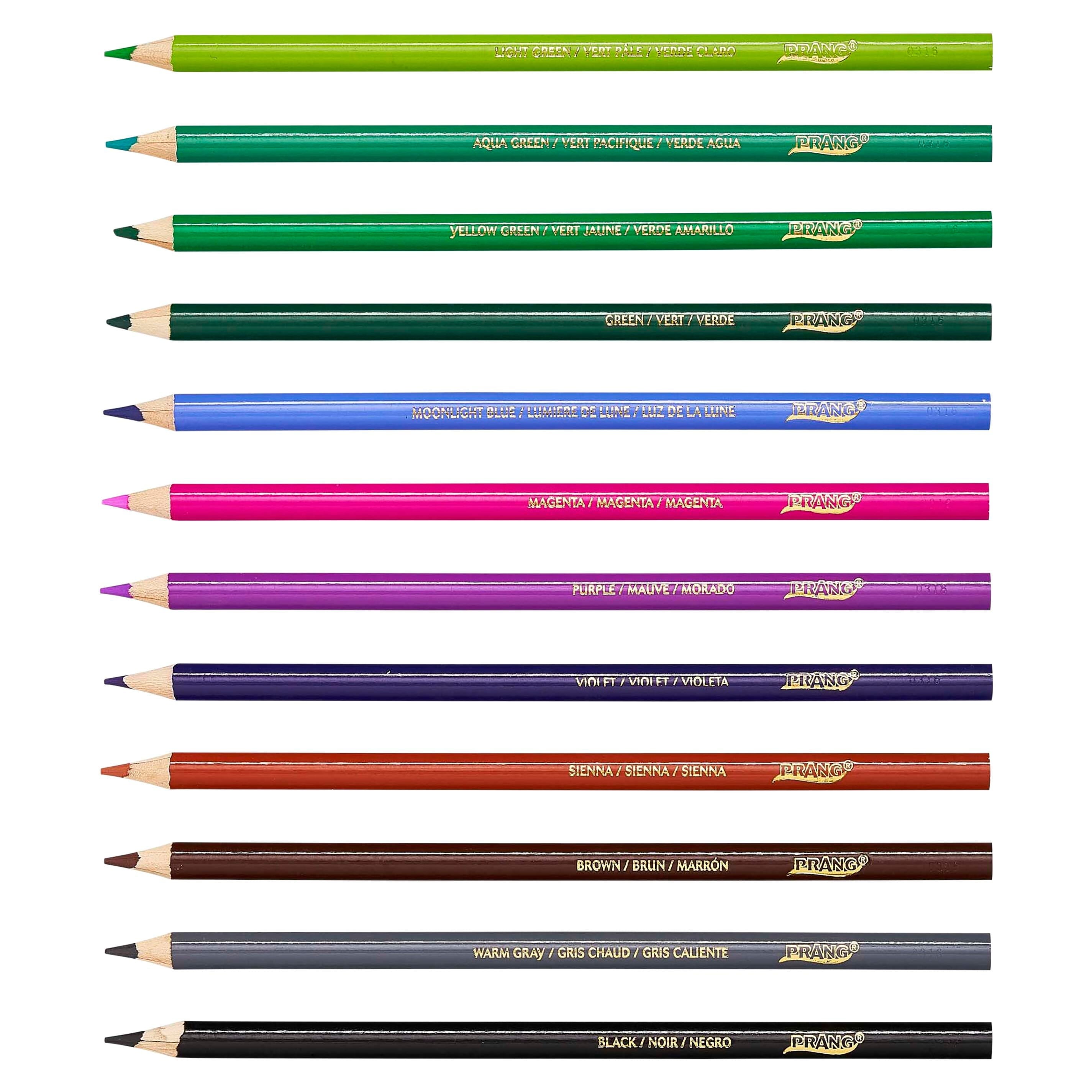 Prang Colored Pencils, Assorted Colors, Set of 24