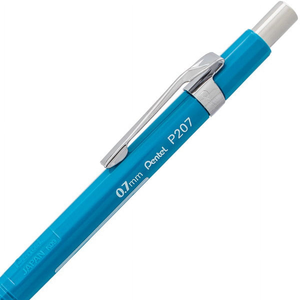 Pentel Sharp Mechanical Pencil 3 Pack Assorted Barrels (1 Each 0.5mm, 0.7mm, 0.9mm)