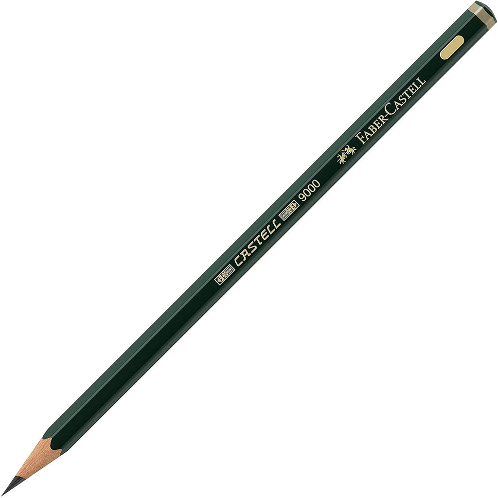 Faber-Castell 9000 – Set of 12 Graphite Pencils