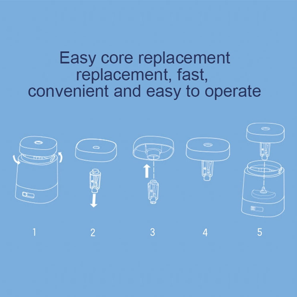 Deli Electric Pencil Sharpener Automatic Sharpener Pencil Sharpening Machine, Battery Operated,Pink