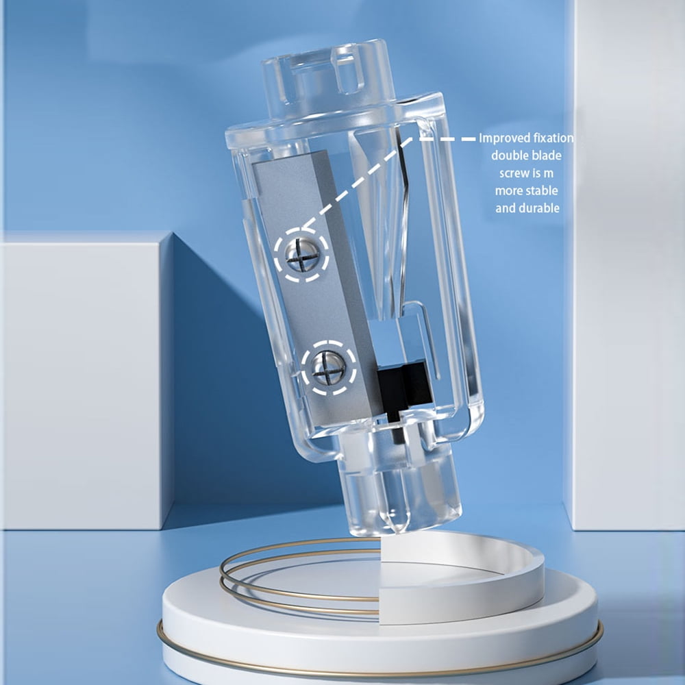 Deli Electric Pencil Sharpener Automatic Sharpener Pencil Sharpening Machine, Battery Operated,Pink