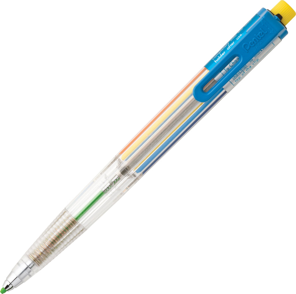 Pentel Arts PH158 8 Color Mechanical Pencil, 2.0 mm