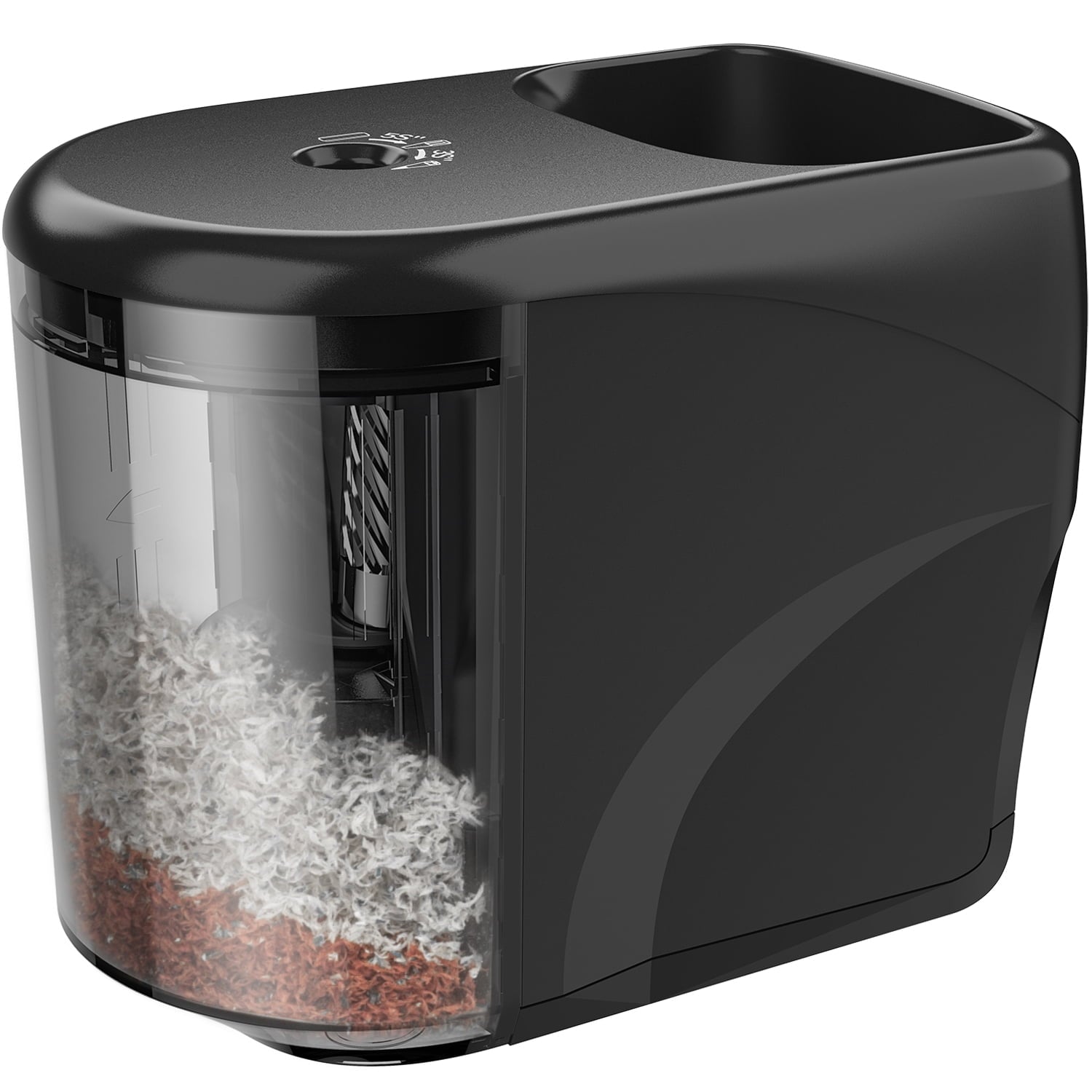 New Bee Electric Pencil Sharpener for No.2/ (6-8mm) Pencils, Auto Stop Heavy-Duty Helical Blade Sharpener