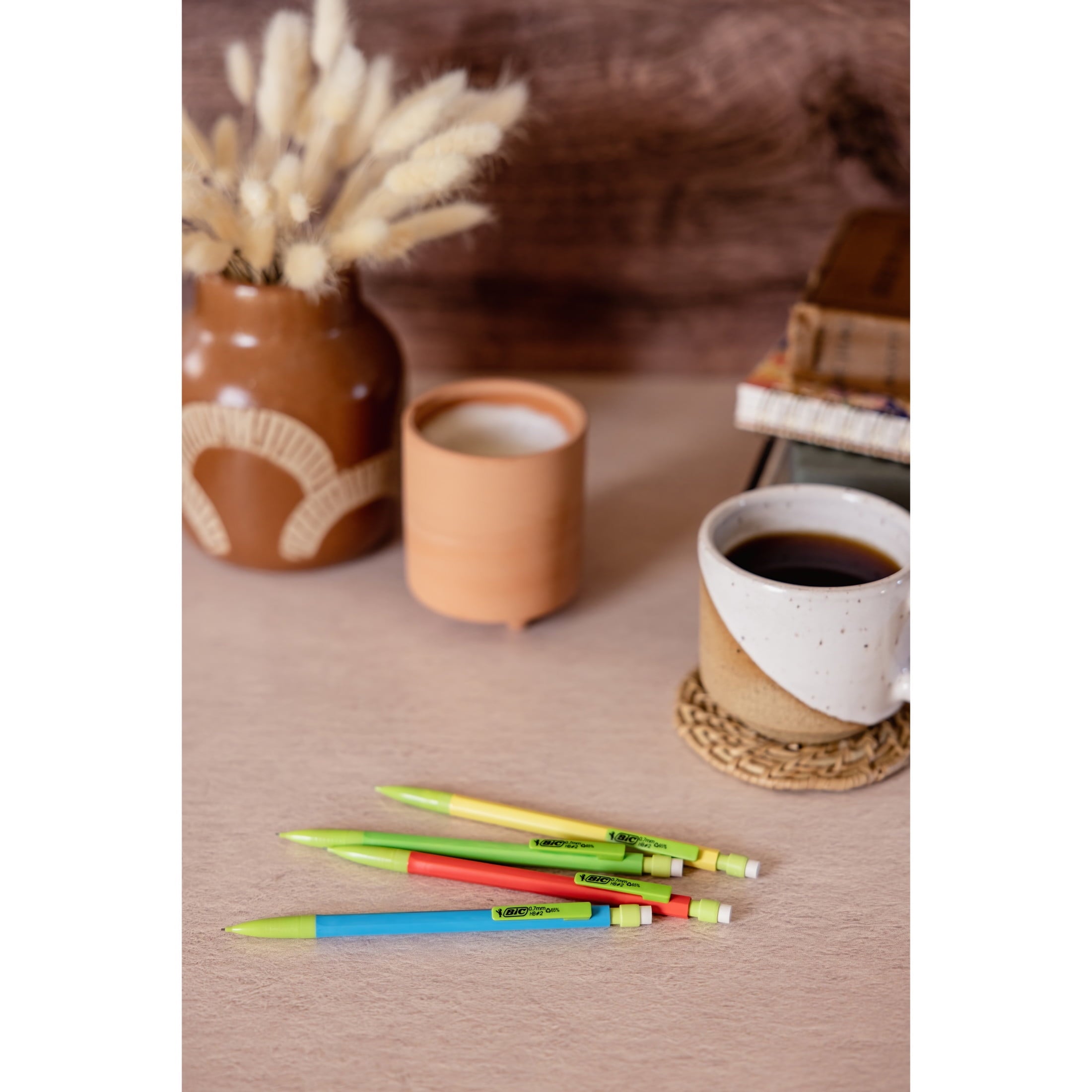 BIC Ecolutions Mechanical Pencils, 0.7mm, #2 Lead, 24 Count