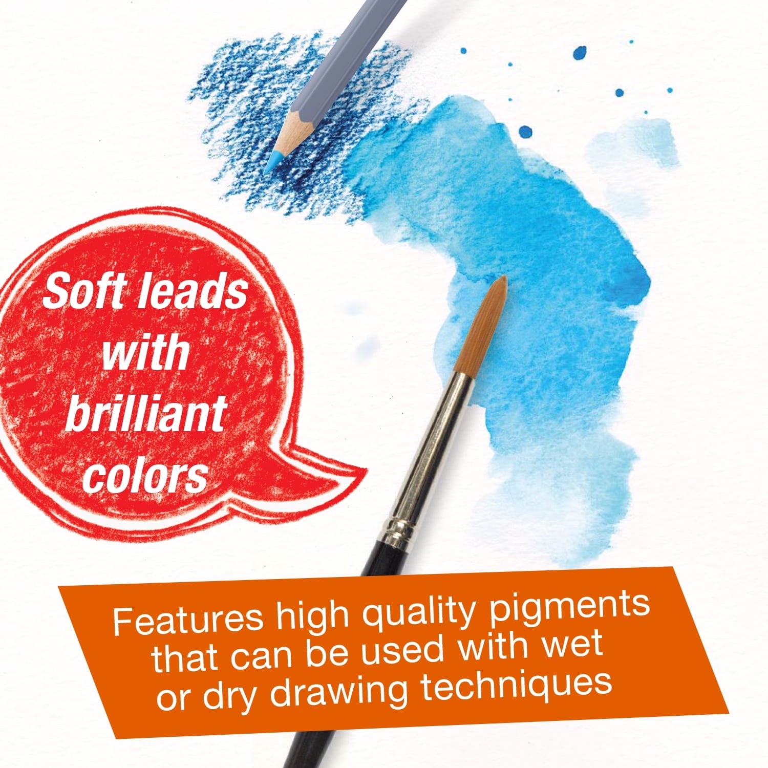 Faber-Castell Goldfaber Aqua Watercolor Pencils – 24 Vibrant Colors