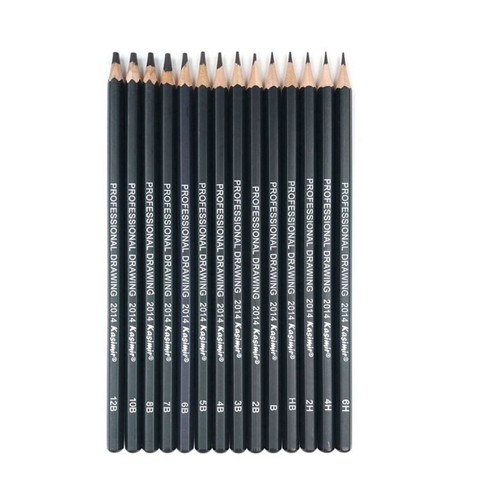 Openpig Drawing Sketch Pencil Set 14 PCS Sketching Pencils (6H - 12B) Graphite Pencils for Kid Adults Artists Student Beginners Professional