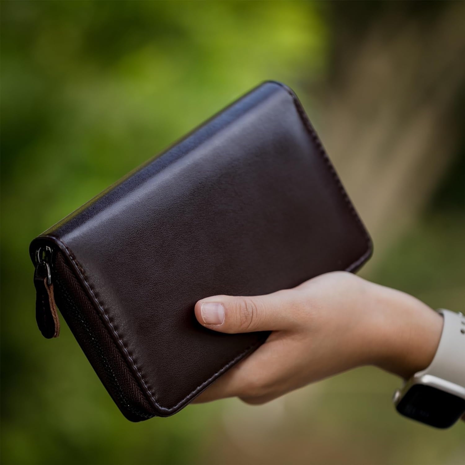 Mr. Pen- Metal Mechanical Pencil Set in Leather Case, 5 Sizes, 0.3, 0.5, 0.7, 0.9, 2mm